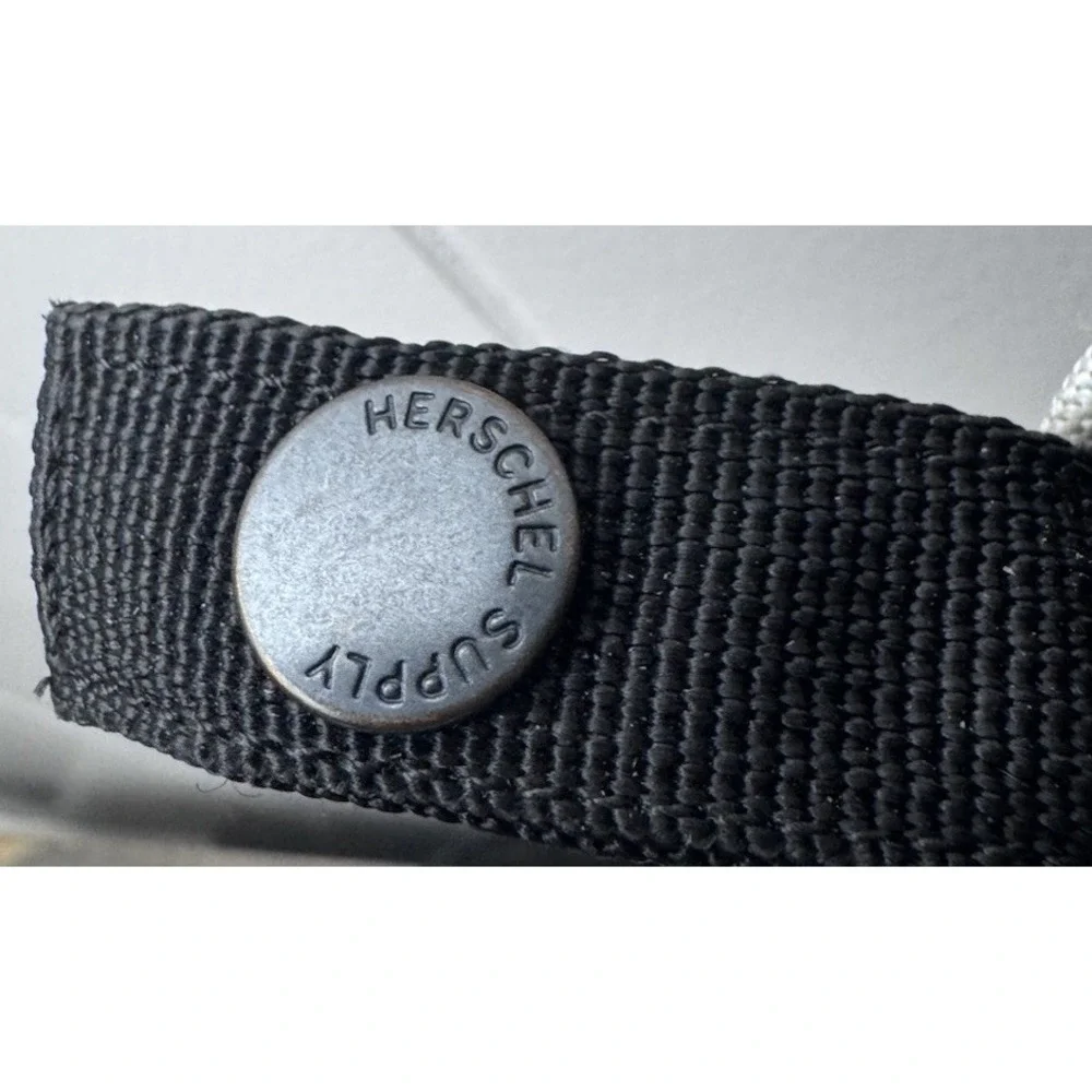 Herschel‎ Supply Company Strand Paint Pour Black Duffle Bag Diaper Gym Travel